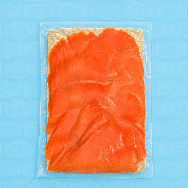 SMOKED Wild Coho Salmon Lox (200g)
