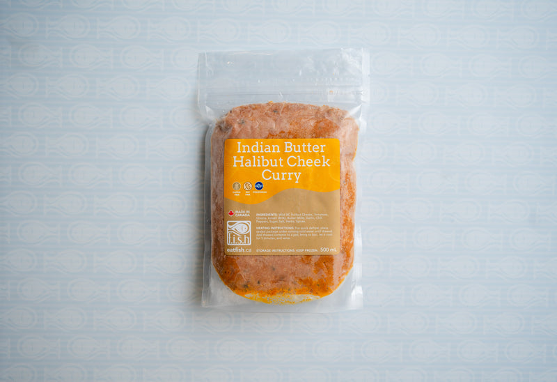 Frozen Indian Butter Halibut Cheek Curry (GF)(500 ml)