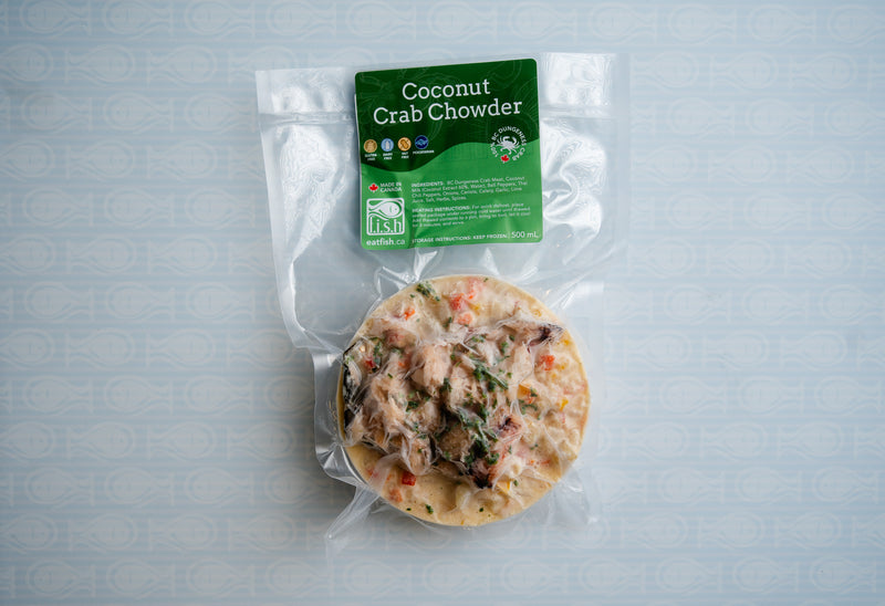 Frozen Coconut Crab Chowder (Dairy-Free) (GF)(500 ml)