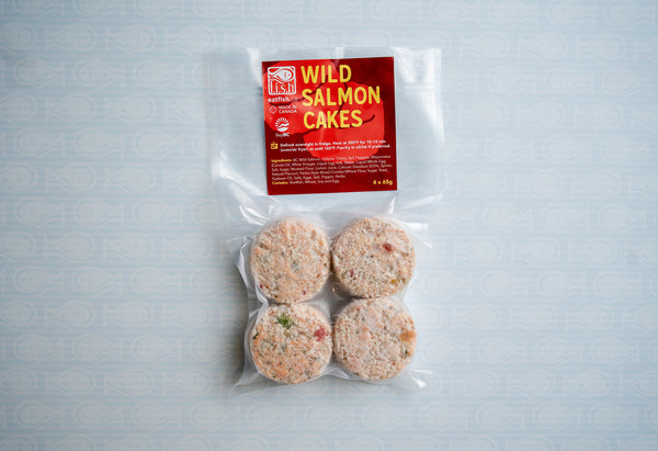 Frozen Wild Salmon Cakes (4x65g)