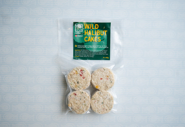 Wild Halibut Cakes (4x65g)