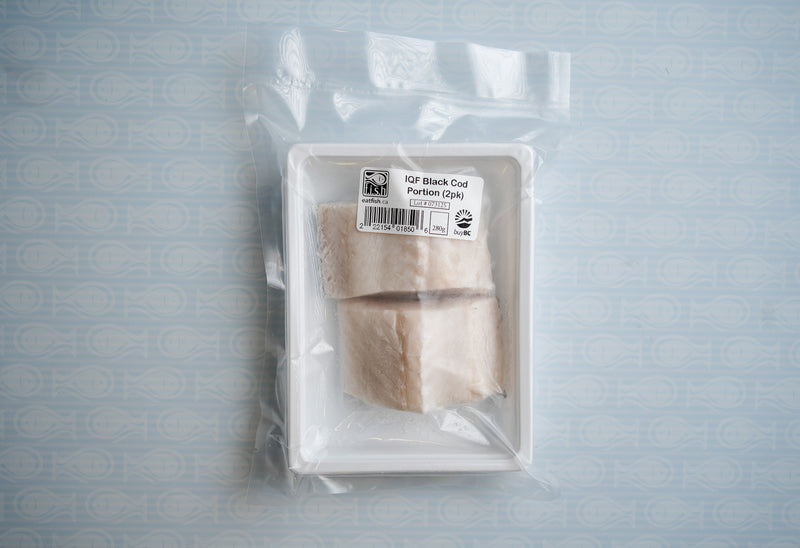 IQF Wild BC Sablefish / Black Cod Portion (2x140g)