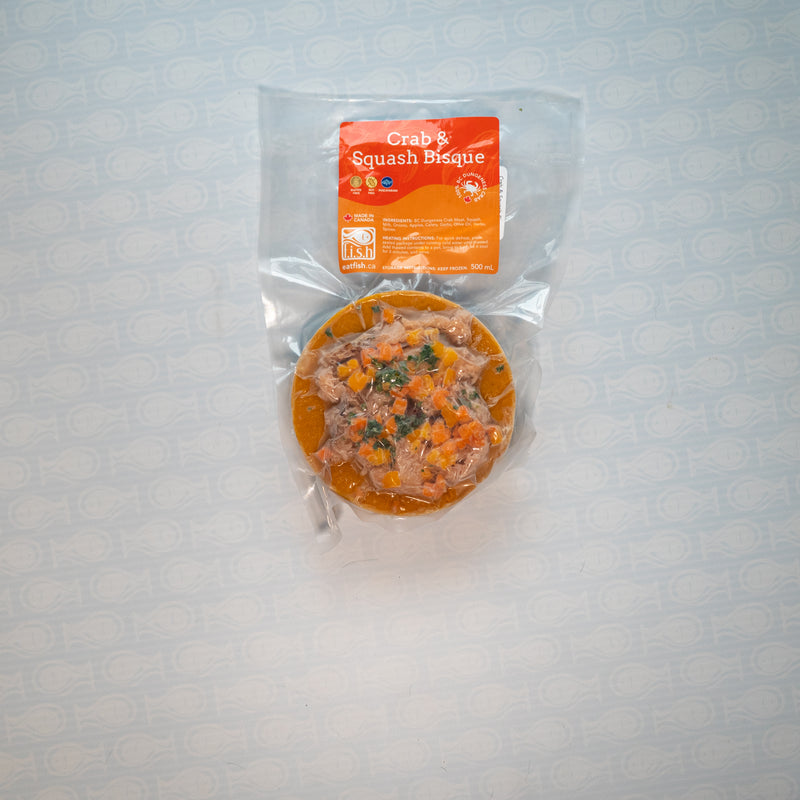 Frozen Dungeness Crab & Squash Bisque (GF) (500 ml)