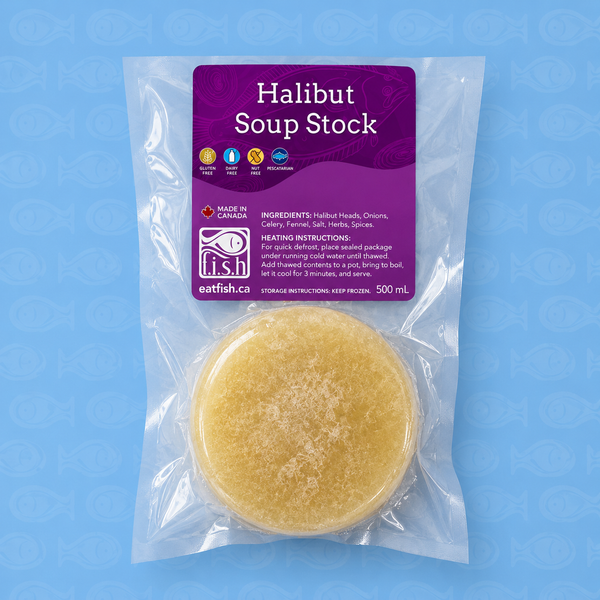 Frozen Halibut Soup Stock (500 ml)