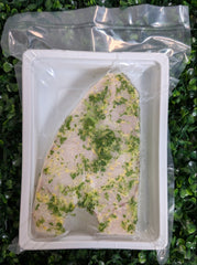 Frozen Herb & Lemon Marinated Halibut Steak