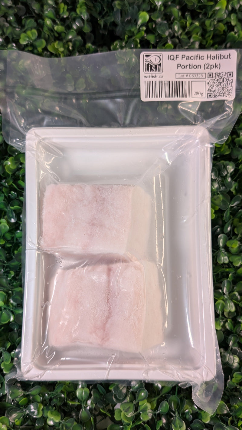 Frozen Wild Halibut Portions (2x140g)