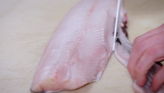 Frozen Wild Black Cod Fillet (Full Length Fillets)