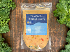 Frozen Thai Wild Halibut Curry (Dairy-Free) (GF)(500 ml)