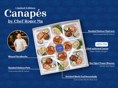 Canapés Set by Chef Roger Ma - Available Feb 11-14