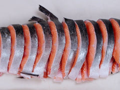 Fresh Wild Sockeye Salmon Steak