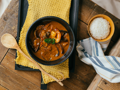 Frozen Seafood Gumbo with Wild Salmon Sausages (650g)