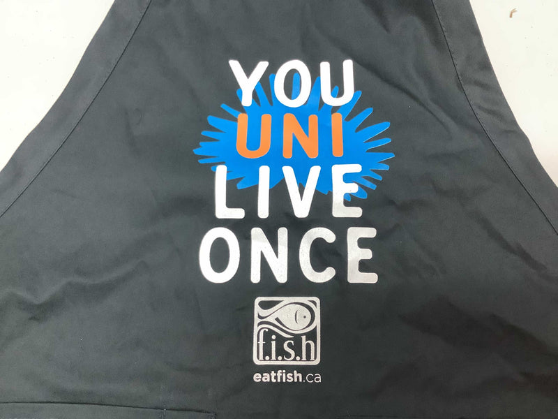 F.I.S.H. exclusive "You Uni Live Once" Apron