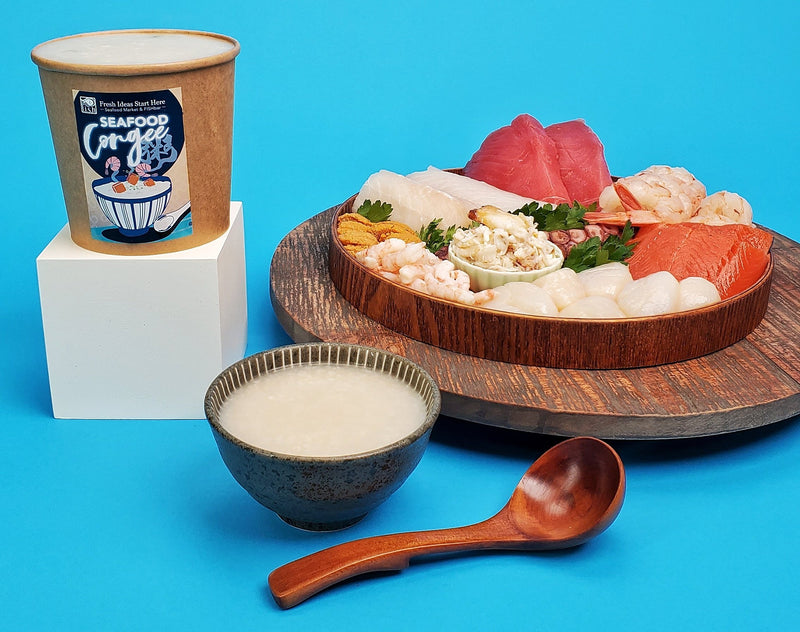 Seafood Congee (small 16 oz)  *In-store Pick up Only*