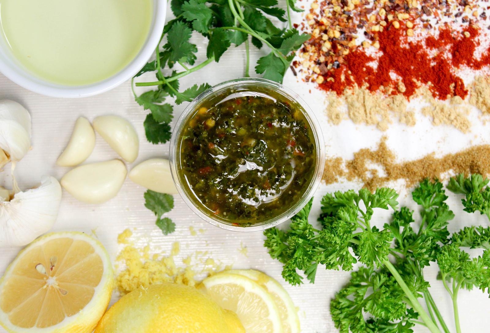 Parsley Authentic Chimichurri Sauce Recipe Chimichurri – Almond Cow